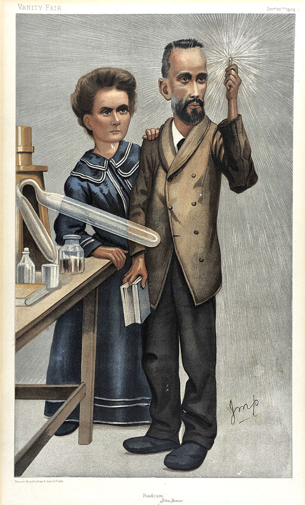 Marie Curie prend un amant - Caricatures - Photo 2